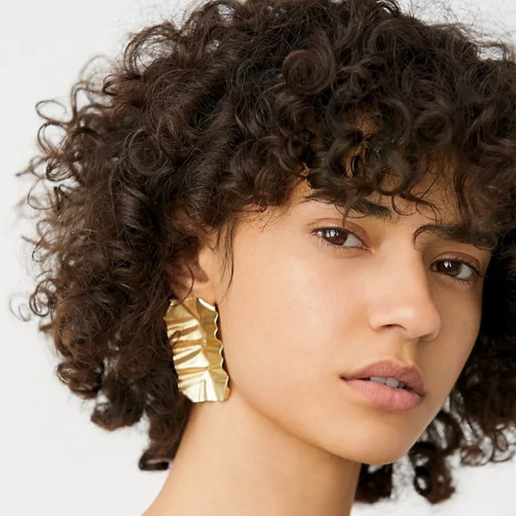 Free People Jewelry - Free People Silver Foil Stud Earrings